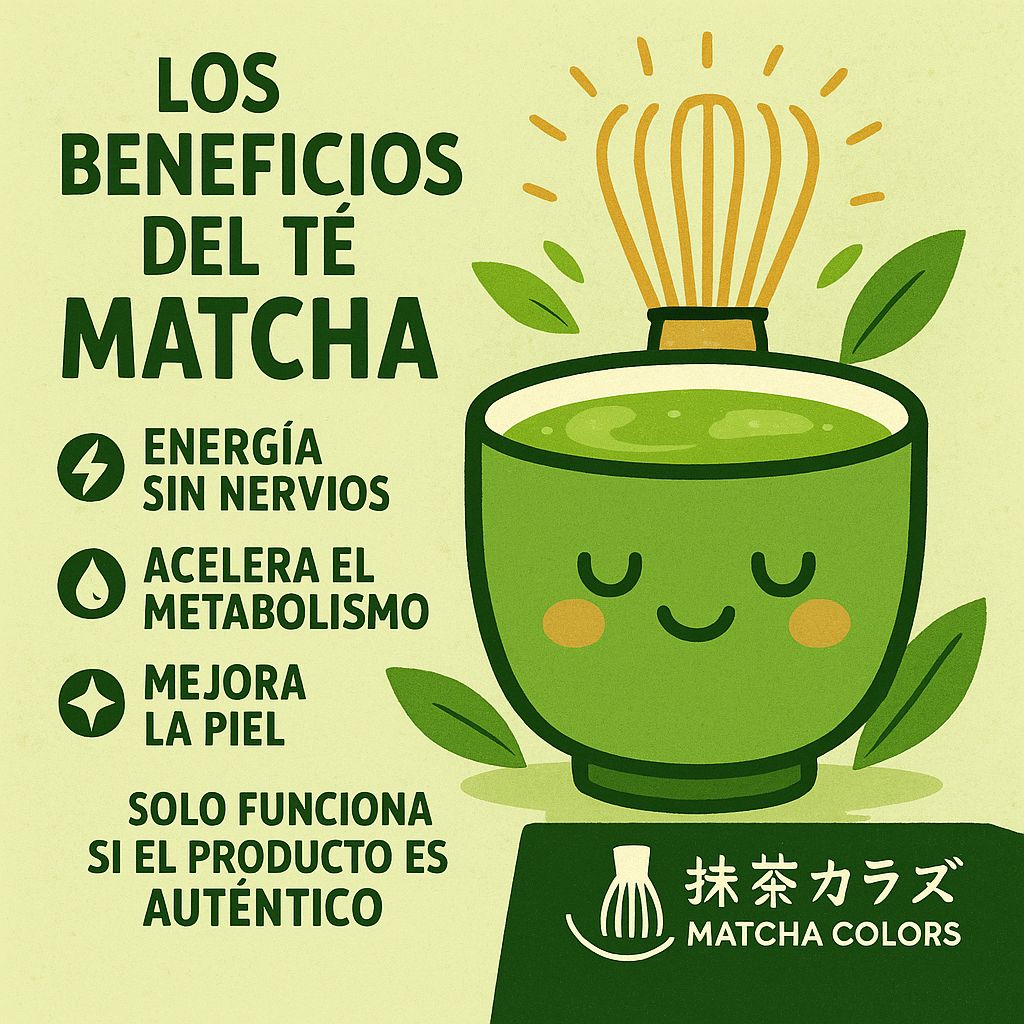 ¿Alguna vez te has preguntado qué está pasando realmente en tu cuerpo cuando bebes esa taza té Matcha?