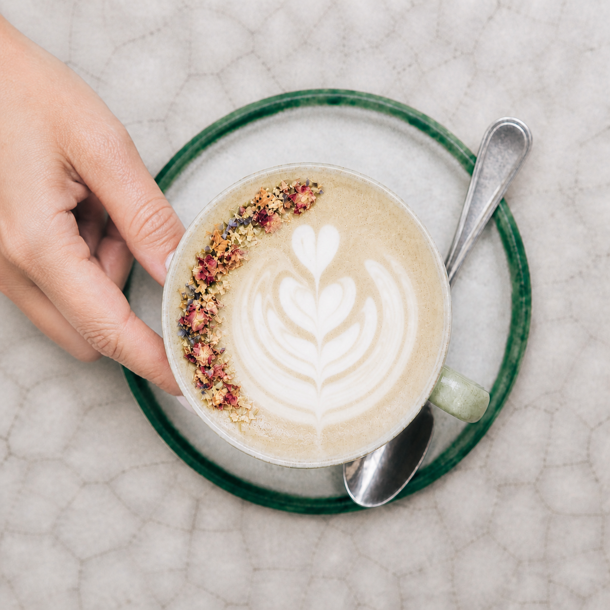 Mélange de matcha blanc