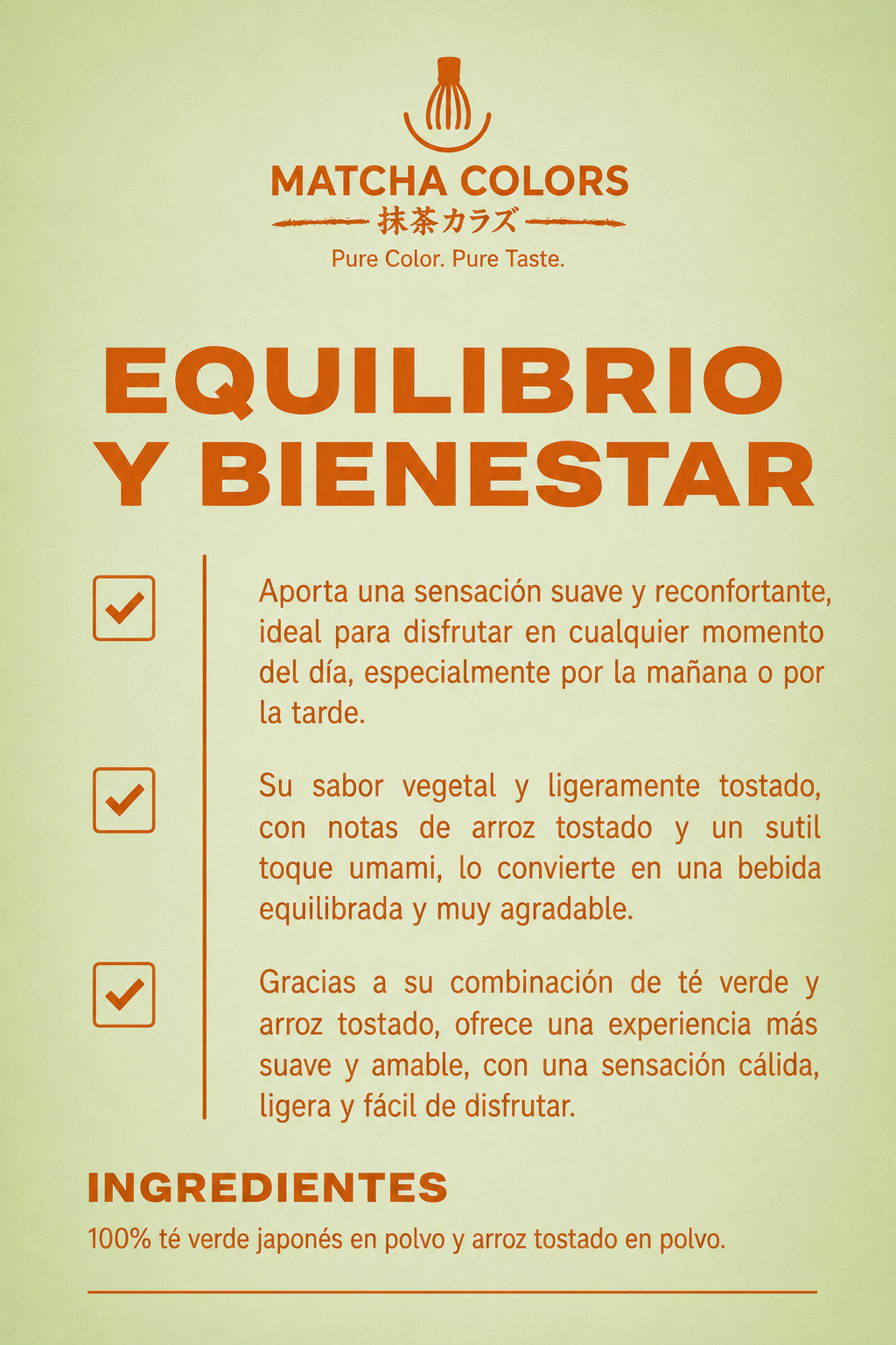 Poudre de thé Genmaicha Premium 
