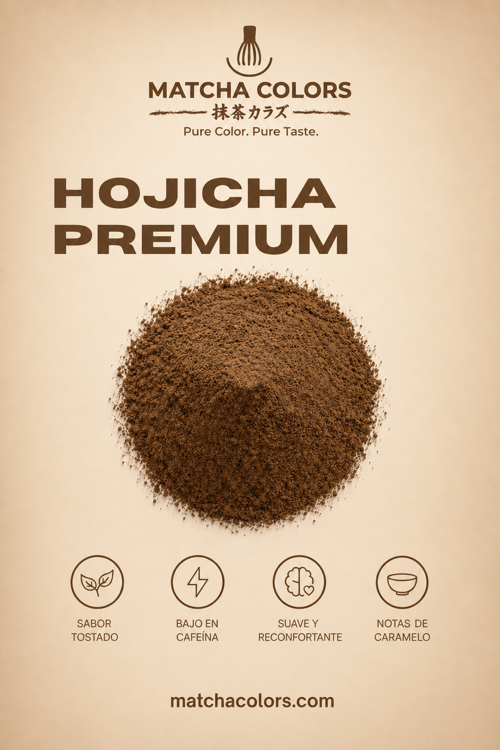 Poudre de thé Hojicha Premium 